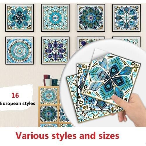 Explosive Splicing Small Floral Simulation Home Renovation Living Room Decoration Self-adhesive Waterproof Wall Stickers
