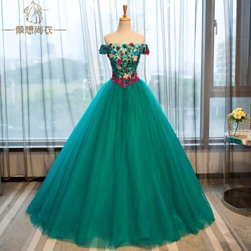 100%real 18th century meadow green medieval dress princess Renaissance Gown queen Victorian/Marie/ Belle Ball/ball gown