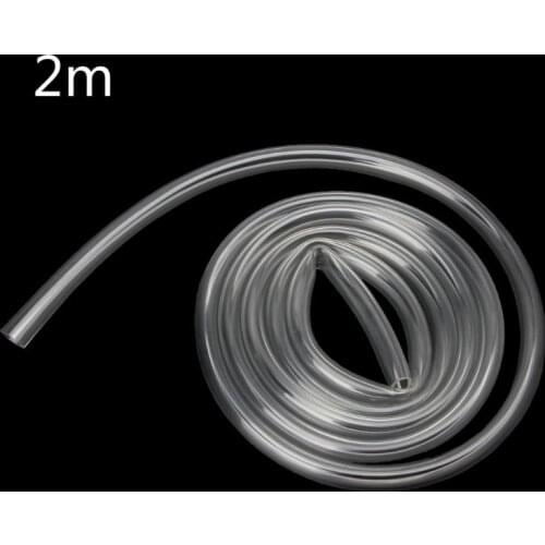 2m High Quality Transparent Soft Plumbing Hoses PVC Tube 9.5X12.7mm Pipe Water Pump Flexible Tube for Computer PC Water Cooling