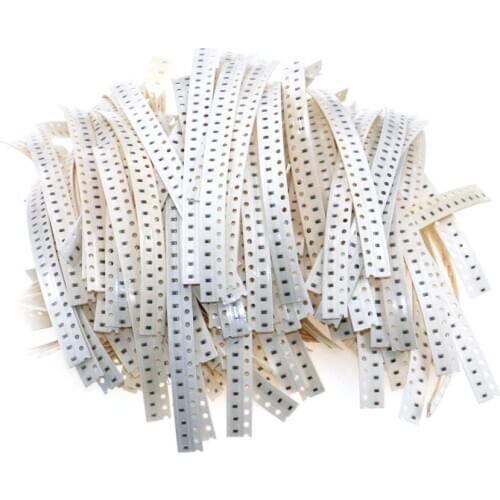 4250pcs/lot 170Value x 25pcs 0603 0R-10MR 1/10W SMD Chip Fixed Resistor kit