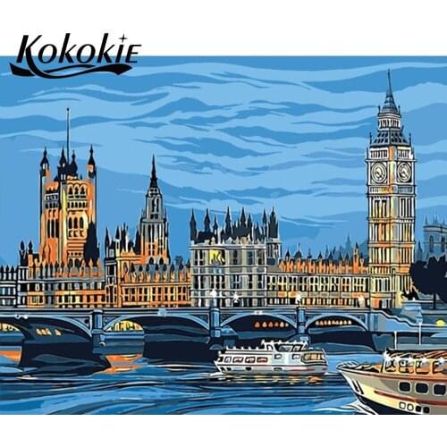 Diy diamond embroidery full drill square full round diamond mosaic art rhinestones pictures building style 5d diamond painting