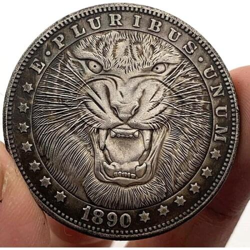 American Wandering Coin Lions Day Commemorative Collectible Coin Gift Lucky Challenge Coin
