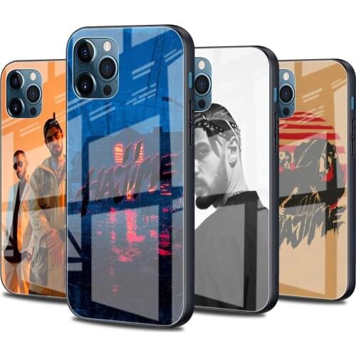 Hajime MiyaGi Andy Panda Glass Case For Apple iPhone 13 11 Pro 12 Mini XR 7 8 Plus SE 2020 XS Max X 6 6S Luxury Phone Cover Sac