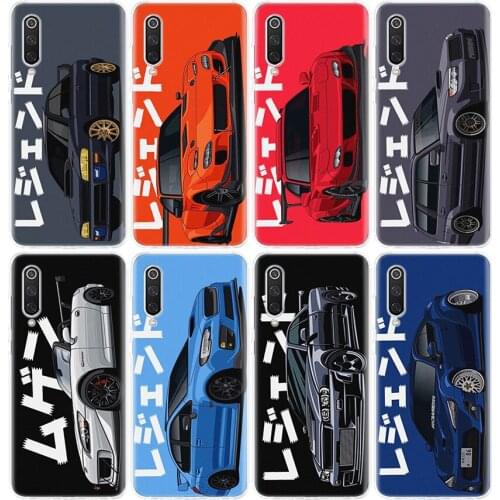 Hot JDM Tokyo Drift Sports Car Phone Case For Xiaomi Mi Note 10 11 9 8 10T 9T CC9 A1 A2 A3 5X 6X Poco F1 X3 F3 Pro Lite Coque Co