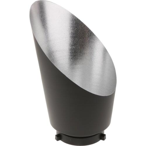 For Godox Oblique Reflector Background 300W+ Studio Speedlight Flash Diffuser for Bowens Mount Strobe