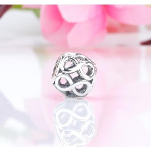 S925 Sterling Silver Bracelet Numbers with 8 Beads Fit Original Bracelet Pendant DIY Jewelry Charms Gift