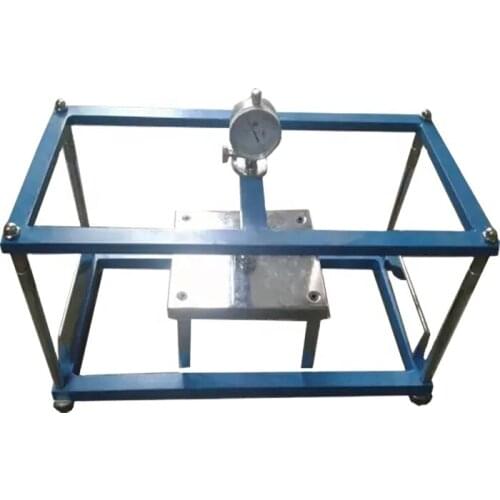 Testing instrument for flexural tensile modulus of elasticity