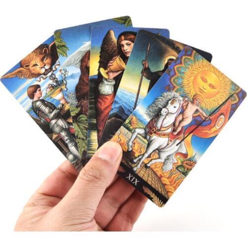 Full English Pre-Raphaelite Tarot 78 Cards Deck Family Party Board Game Toy Card K1KD