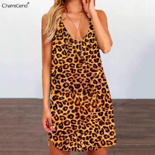 Summer Dress Vestido Sexy Backless Sleeveless Dresses Fashion Printed Party Club Mini Dress Robe Women Clothing Dropshipping