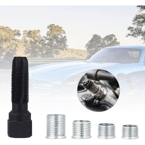 14mm Cylinder Head Tap Spark Plug Rethreading Helicoil Thread Repair Tool Kit