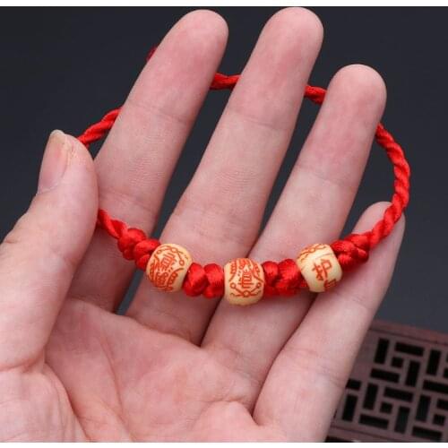 Kabbalah Red String Braided Bracelet Protection for Good Luck Amulet Jewelry Dropshipping