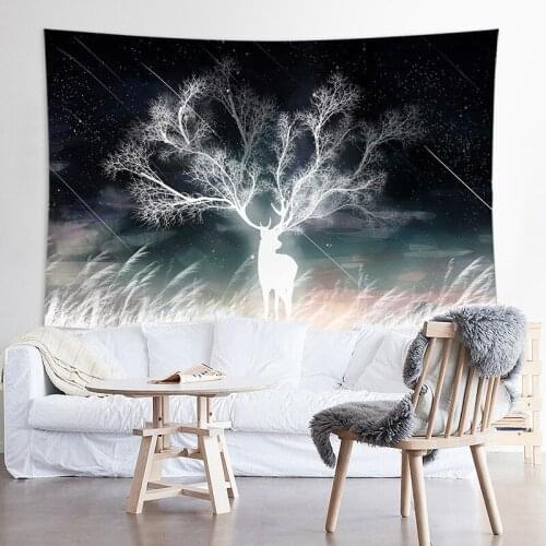 Nordic Background Cloth Ins Hanging Decorative Paintings Girl Bedside Tapestry Dormitory Wall Decor Decoration Murale Chambre