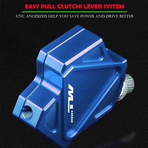 For YAMAHA TW200 TW 200 2000-2017 2018 2019 2020 2021 Motorcycle CNC Stunt Clutch Lever Easy Pull Cable System Accessory TW200