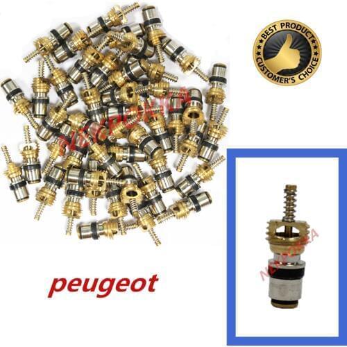 Free Shipping,(100pieces) Air conditioning Charge cold medium interface valve core for Peugeot