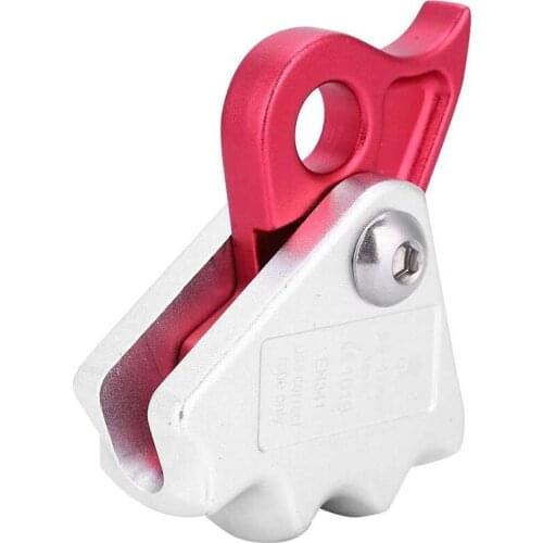 Climbing Stop Descender 15KN Self-Braking Descender Rope Rescue Mountain Climbing Survival Climbing Gear For Tree Caving Rock