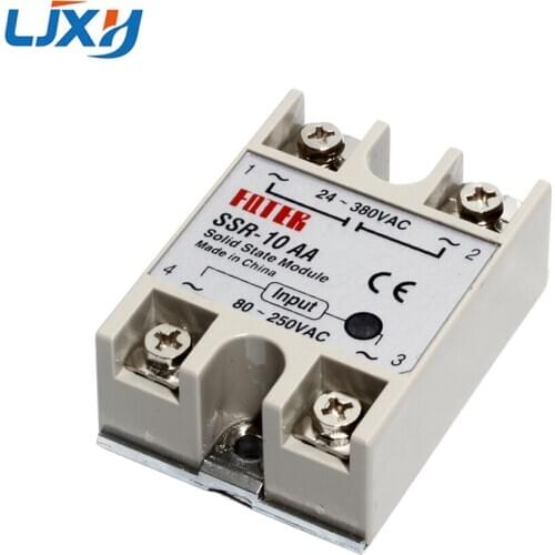 SSR Solid State Relay 10AA 25AA 40AA 75AA 100AA 80-250VAC Input/24-380VAC Output