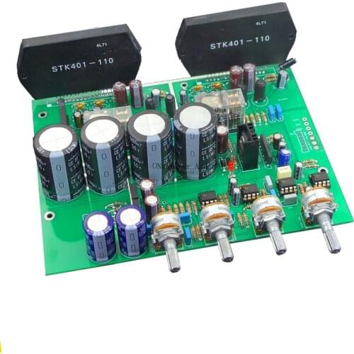STK401 Subwoofer Amplificador Audio Board 70Wx2+200W 2.1 Channel Sound Amplifiers HIFI Amp Speaker