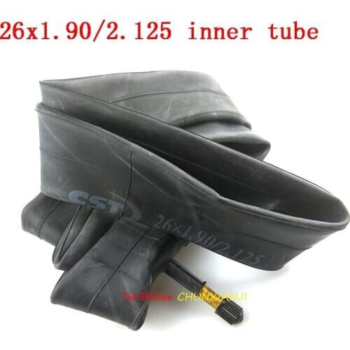 High quality 26 inch Bicycle inner tube 26x1.90/2.125 26*1.9/2.125 Schrader Presta mountain bike tire tubes