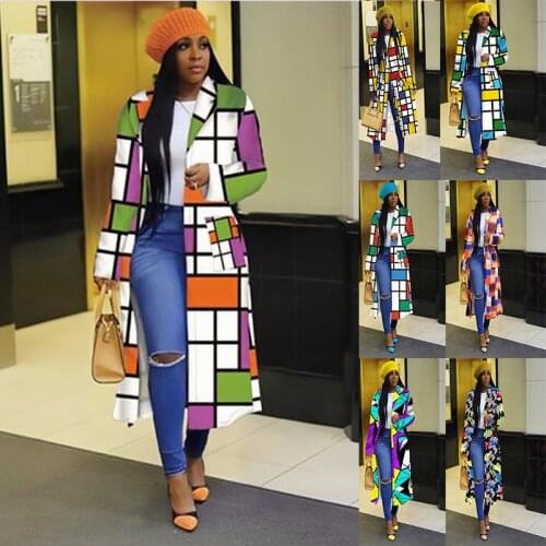 2021 Spring autumn Long Trench Coat Women Double Breasted Slim Trench Coat Female Outwear Fashion Windbreaker