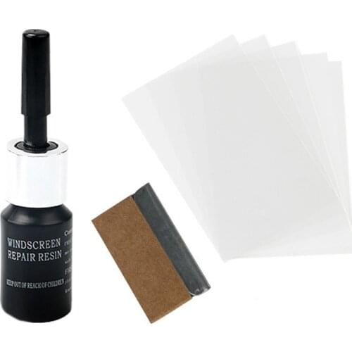 Car Windshield Blade Fluid, Car Glass Nano Repair Liquid, DIY Window Repair Tool, Glass Crack Repair Tool Kit Resin