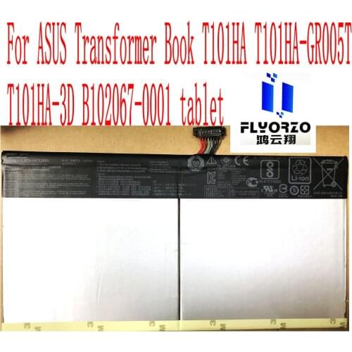 100% Brand new original 8320mAh C12N1604 Battery For ASUS Transformer Book T101HA T101HA-GR005T T101HA-3D B102067-0001 Tablet PC
