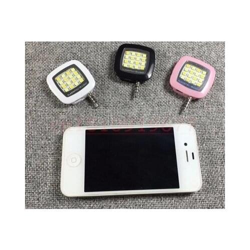 3.5mm Pocket Spotlight Smartphones Flash Photography Led Lighting fill light lamp for Phone iPhone android iPad/Samsung/xiaomi