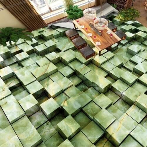 Beibehang Custom wallpaper marble jade 3D floor modern kitchen art wall painting living room bedroom wallpaper 3d flooring