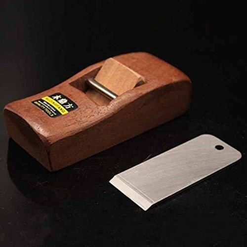 110MM Home & Garden Mini Woodworking Flat Plane Wooden Hand Planer DIY Tool Carpenter Woodcraft Hand Trimming Planing - Wooden