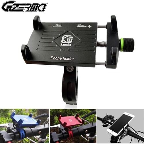 Aluminum Alloy Bike Bicycle Phone Holder For iPhone Samsung Universal Cell Phone Holder Scooter Moto Bike Handlebar Phone Stand