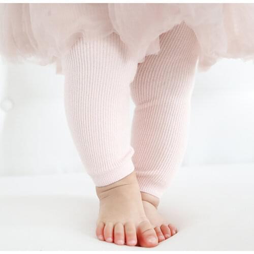 Cotton Baby Girl Stretch Leggings pantyhose children Pants Boys girls strip knitted Trousers kids novelty casual leggings