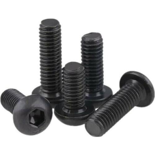 M4M5 Grade 10.9 high-strength round head hexagon socket bolts / screws