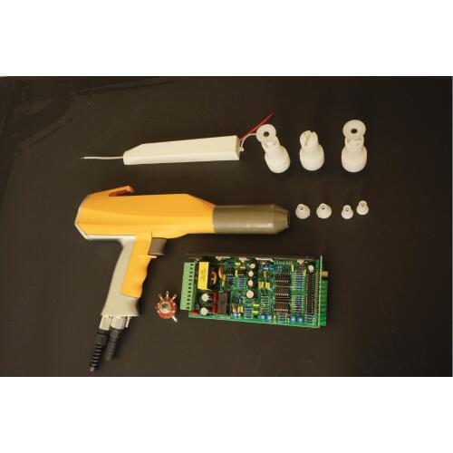 Whole set optiselect electrostatic manual powder coating spray gun system for powder coating machine