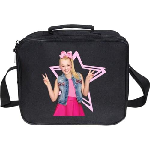 Popular Boys Girls Jojo Siwa Lunch Bag Students Lunch Box Worker Lunch Bag Teens Bag Kids Picnic Insulation Bag