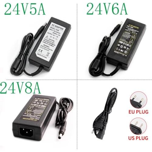 Power Supply Converter DC 220 To 24V Universal Charger DC 24v Hoverboard Charger AC 220V Power Adapter 24v 5A 6A 8A