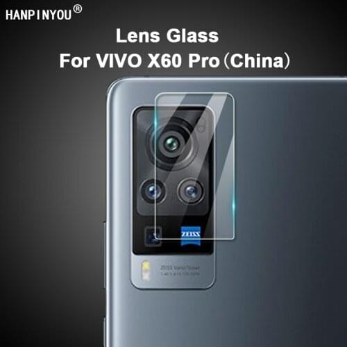 For ViVO X60 Pro China 6.56" Clear Ultra Slim Rear Back Camera Lens Protector Cover Soft Fiber Tempered Glass Protection Film