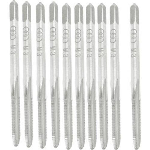 2.8mm Cutting Dia HSS Machine Screw Thread Metric Tap 10pcs