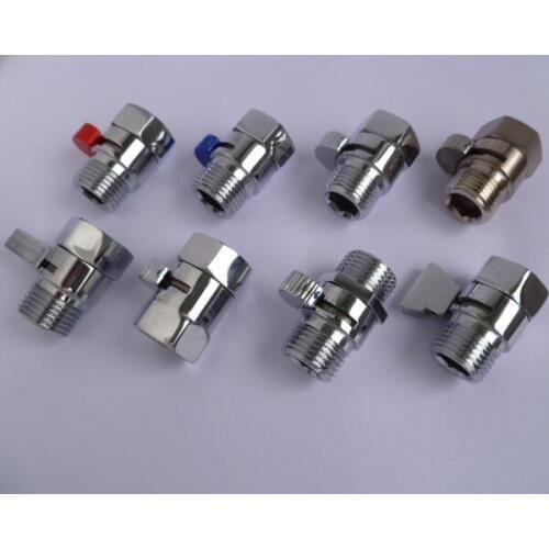 Vidric All copper 4 points inside and outside silk hand spray gun shower quick switch modified ceramic valve core through switch