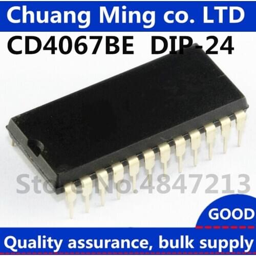 50pcs/lot CD4067BE CD4067 4067 DIP-24 In stock