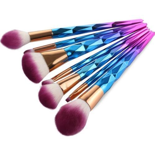 7pcs/set Professional Makeup Cosmetic Brushes Set Powder Foundation Eyeshadow Lip Brush Tools
