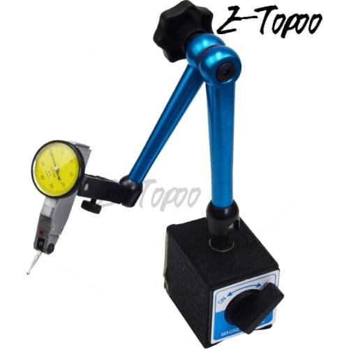 10mm Dial Indicator Magnetic Stand Base Holder 0.8mm Dial Test Comparator For Equipment Calibration Center Finder Measurement
