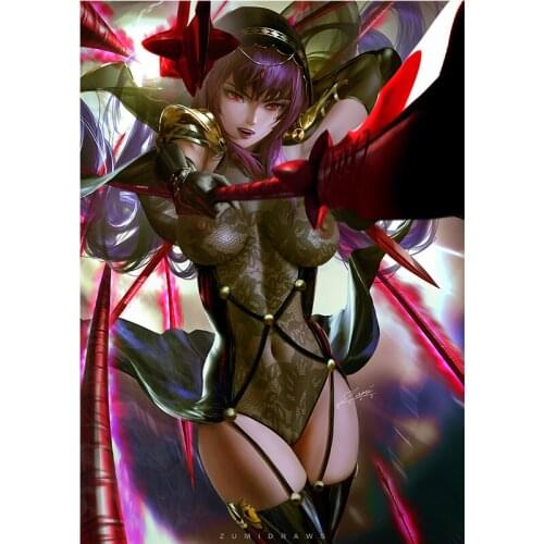 Print Canvas Game Broadsword Warlord Sexy Girl Art Poster 40x60 50x70 60x90 Custom Painting Living Room Bedroom Hanging Picture