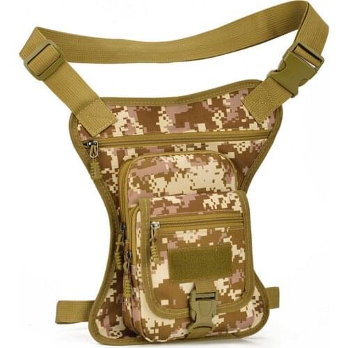 Quality Men Oxford Drop Leg Bag Fanny Pack for Rider Waterproof Messenger Cross body Male Hip Bum Belt Thigh Waist Bags