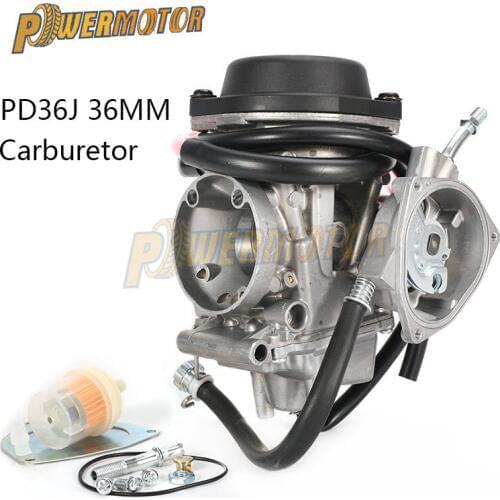 Motorcycle 36mm PD36J ATV Carburetor Carburador Vacuum Carburetor Throttle Case Cover Rubber Gasket For Kawasaki KFX400 KFX 400