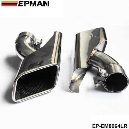 Chrome 304 Stainless Steel Exhaust Muffler Tip For Land Rover 05-12 Range Rover diesel EP-EM8064LR