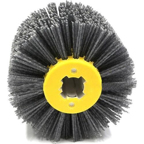 GTBL 1 Pcs Nylon Abrasive Wire Dupont Drum Polishing Wheel Electric Brush For Woodworking Metalworking