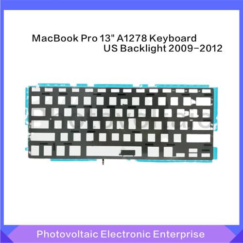 New US Backlight Backlit For MacBook Pro 13" A1278 MB990 MC700 MC374 2009 2010 2011 2012 Years