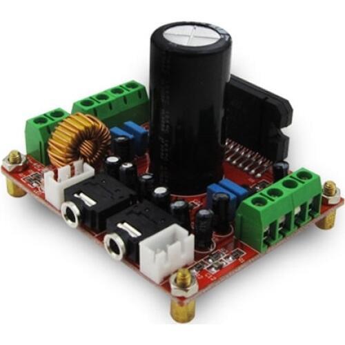 New 1PCS TDA7850 4X50W Car Audio Power Amplifier Board Module BA3121 Denoiser DC 12V