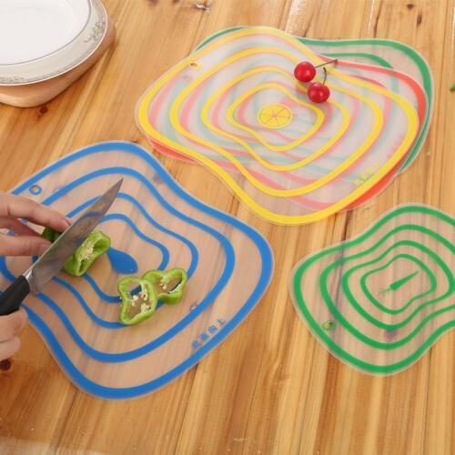 Resin antisepsis classification cutting board chopping blocks cut fruit transparent chopping blocks
