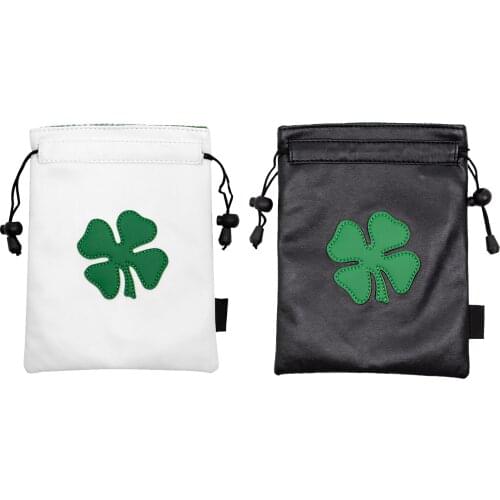 PU Waterproof Golf Tee Pouch Tees Utility Valuables Storage Bag Pocket