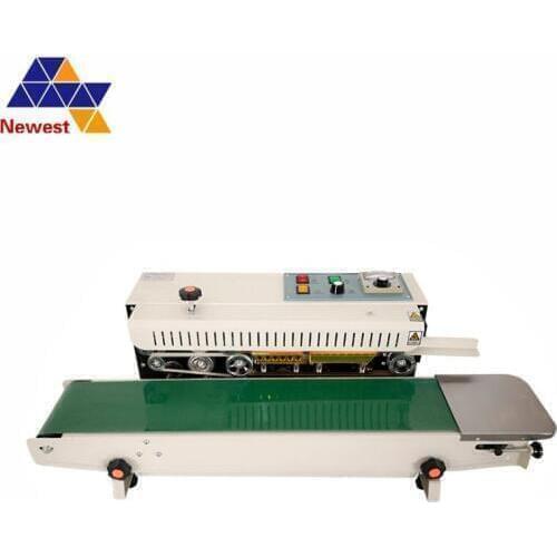 Semi Automatic continuous sealing machine food bag sealer polythene plastic bag sealing machine food packaging sealing machine